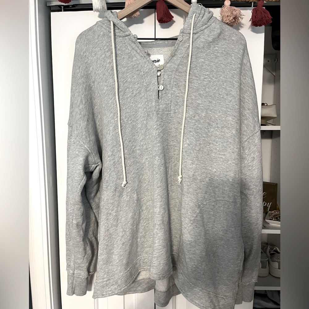Aerie grey hoodie